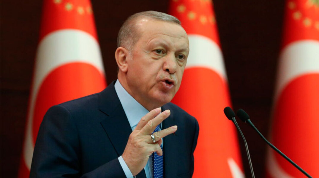 Ο πρόεδρος της Τουρκίας Ρετζέπ Ταγίπ Ερντογάν