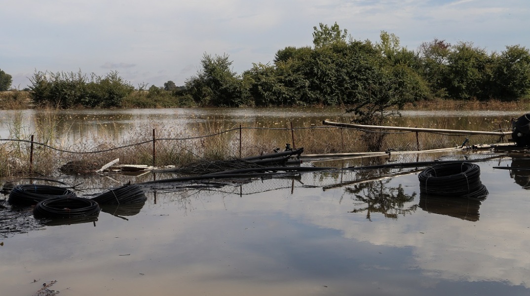 Καταστροφές από την κακοκαιρία στην Καρδίτσα