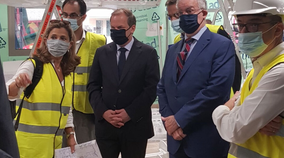 50 νέες κλίνες ΜΕΘ στο «Σωτηρία», δωρεά της Βουλής των Ελλήνων - Κώστας Τασούλας και Κώστας Αχ. Καραμανλής ενημερώνονται για την πορεία του έργου