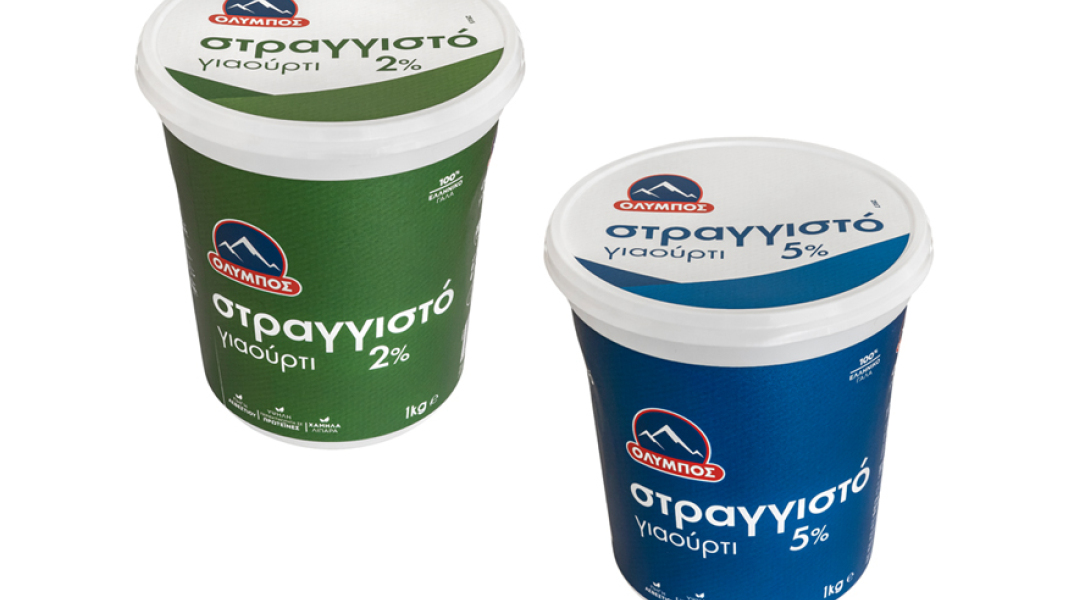 Βραβείο συσκευασίας στο στραγγιστό γιαούρτι ΟΛΥΜΠΟΣ