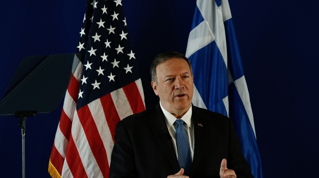 Ο υπουργός Εξωτερικών των ΗΠΑ, Μάικ Πομπέο 