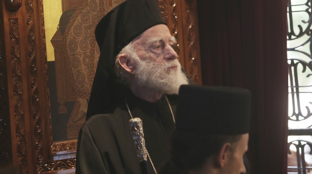 Ο αρχιεπίσκοπος Κρήτης Ειρηναίος 