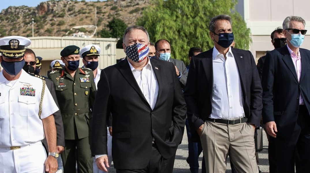 Κυριάκος Μητσοτάκης - Μάικ Πομπέο 