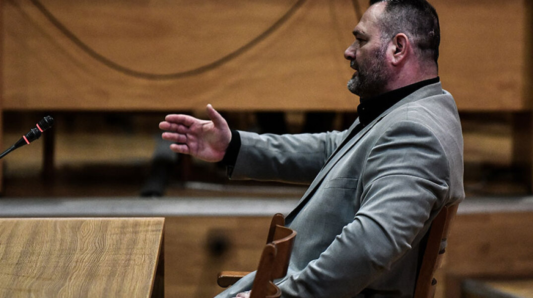 Ο Γιάννης Λαγός, ευρωβουλευτής της Χρυσής Αυγής