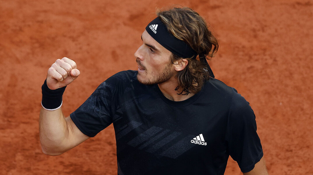 Ο Στέφανος Τσιτσιπάς στο Roland Garros