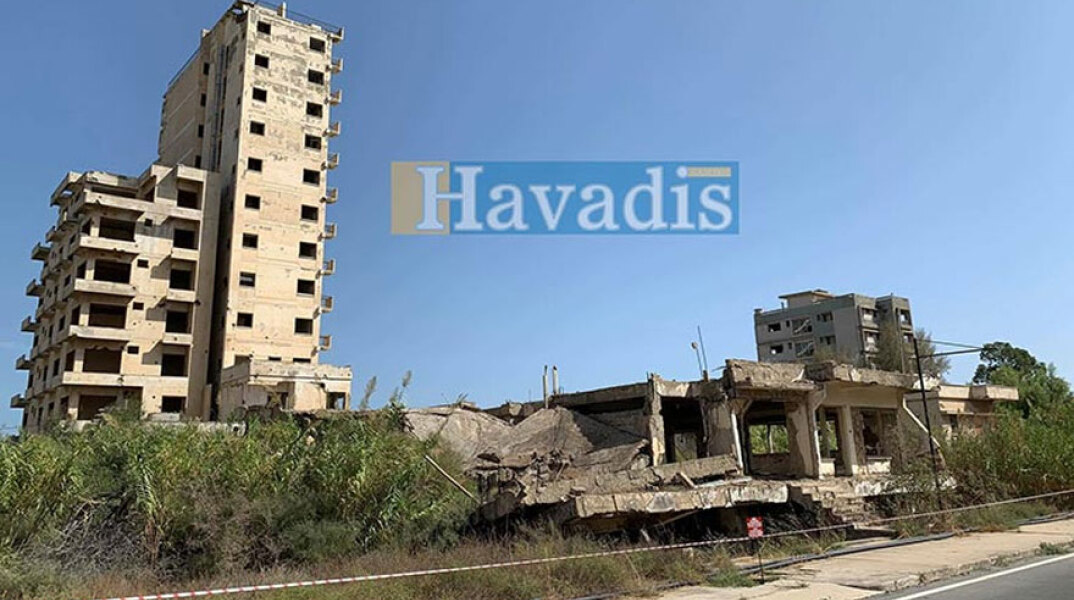 Τα κτίρια είναι ερειπωμένα στα Βαρώσια στην Κύπρο, τα οποία άνοιξαν μετά από 46 χρόνια