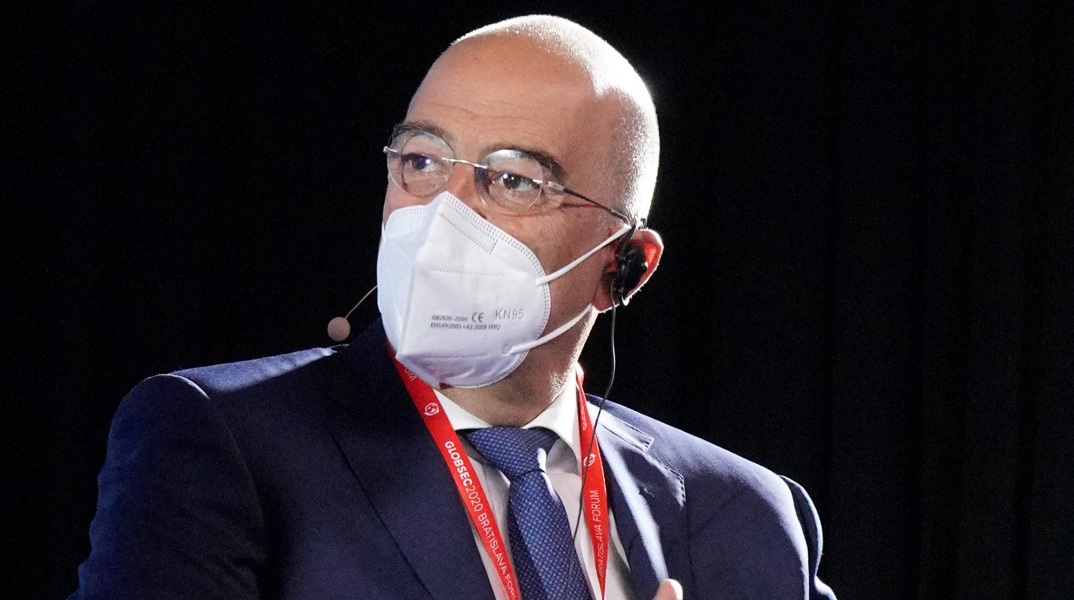 Ο υπουργός Εξωτερικών, Νίκος Δένδιας