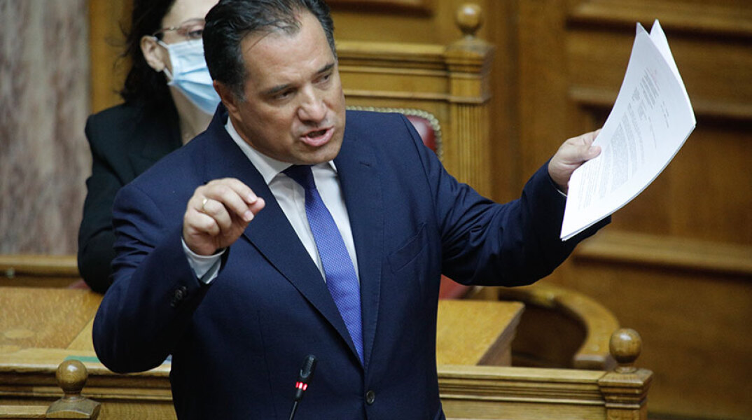 Άδωνις Γεωργιάδης, υπουργός Ανάπτυξης και Επενδύσεων