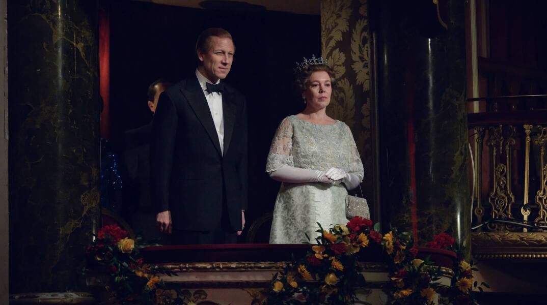 Σκηνή από την τηλεοπτική σειρά «The Crown»