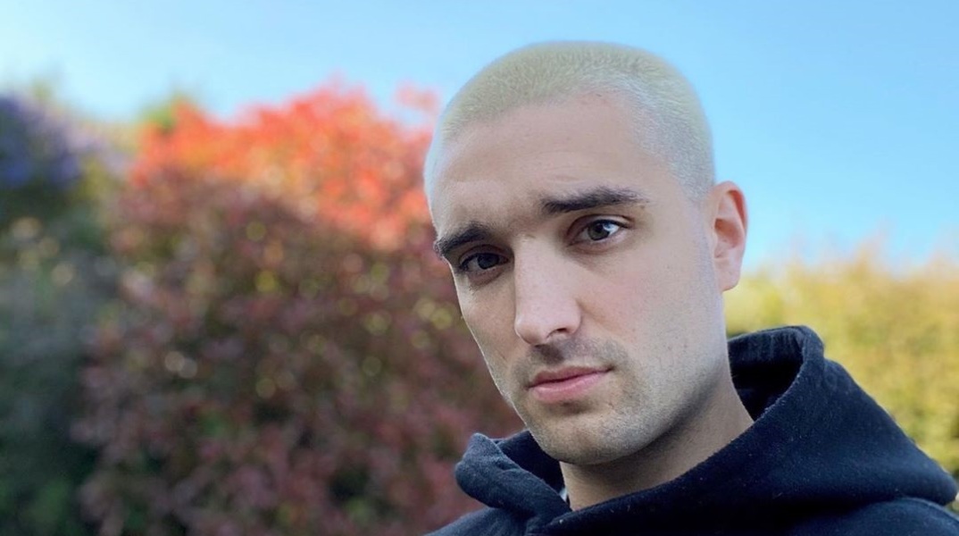 Ο τραγουδιστής των The Wanted, Τομ Πάρκερ