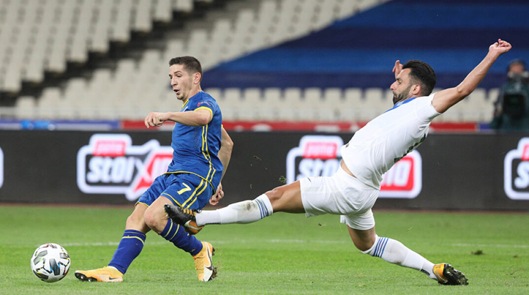 Δεν τα κατάφερε η Εθνική Ελλάδος κόντρα στο Κόσοβο και ήρθε ισόπαλη 0-0 στο ΟΑΚΑ