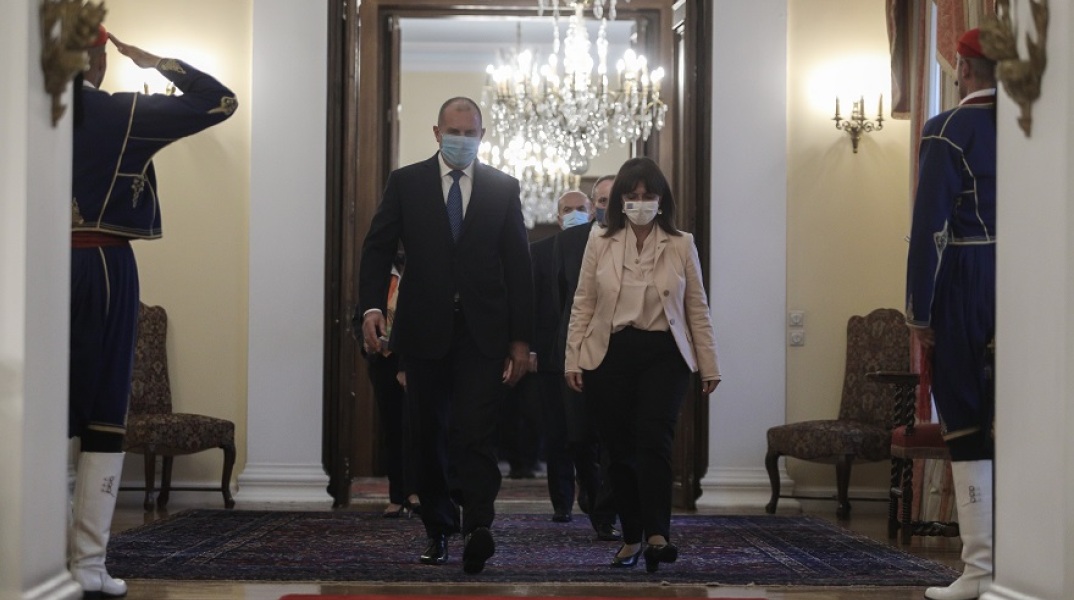 Κατερίνα Σακελλαροπούλου - Rumen Radev