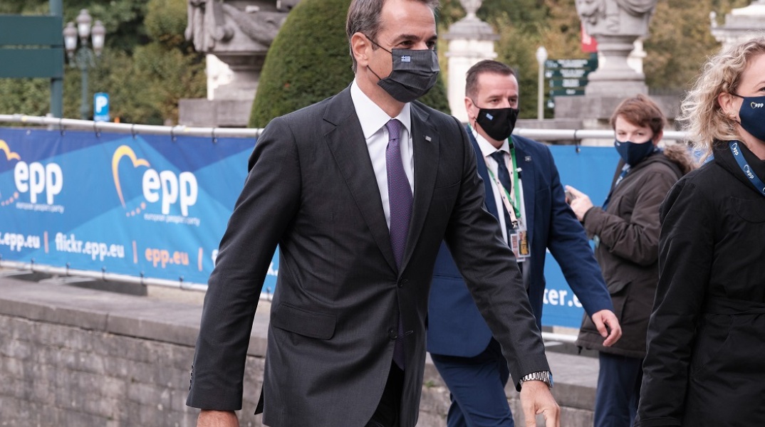 Ο Κυριάκος Μητσοτάκης στη Σύνοδο Κορυφής 