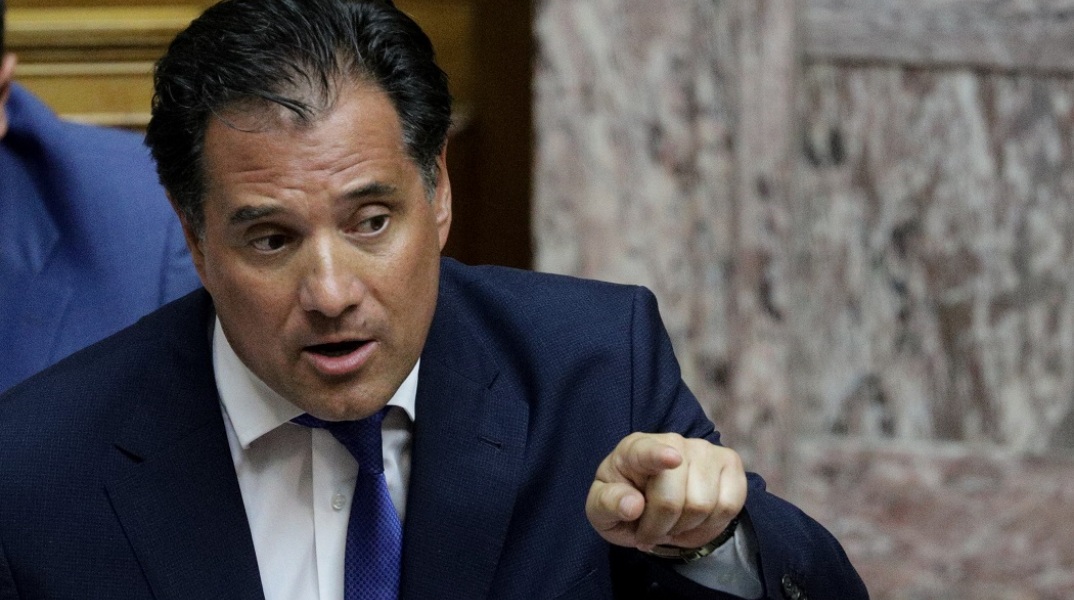 Ο υπουργός Ανάπτυξης και Επενδύσεων, Άδωνις Γεωργιάδης 