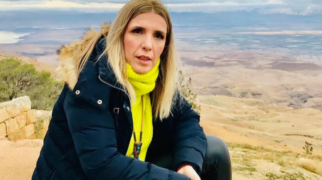 Η δημοσιογράφος Ρένα Κουβελιώτη 