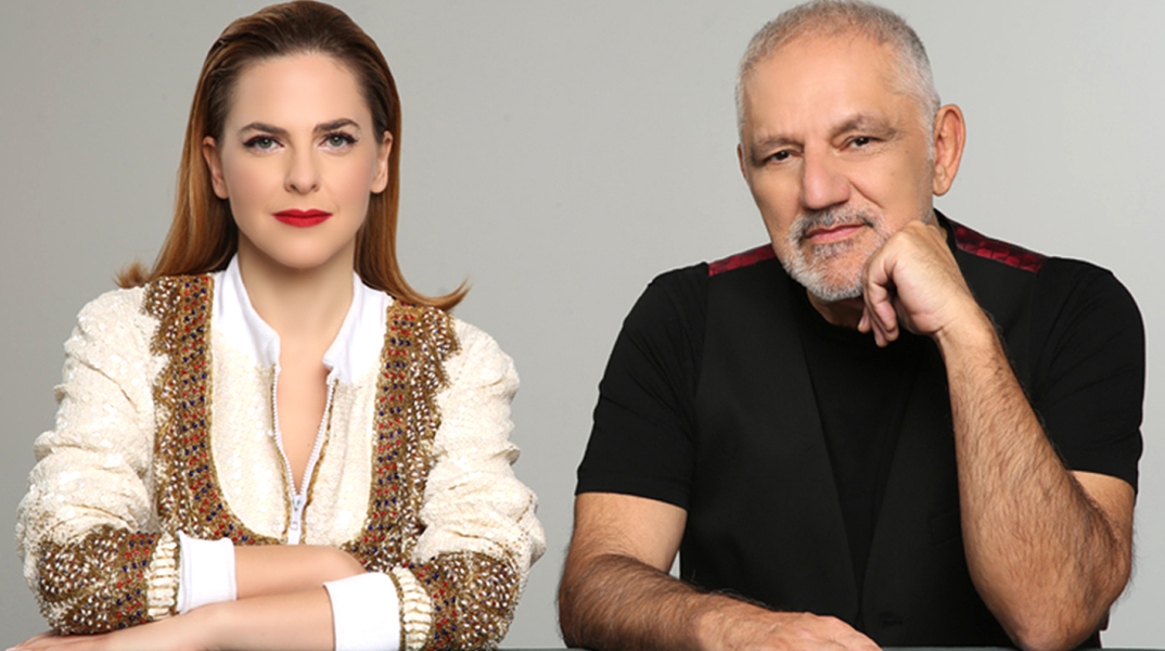 Ο Νίκος Παρτοκάλογλου και η Ρένα Μόρφη στην εκπομπή Μουσικό κουτί στην ΕΡΤ1