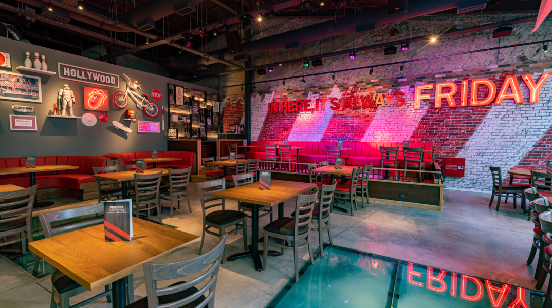 Νέο κατάστημα TGIFridays στο Σύνταγμα