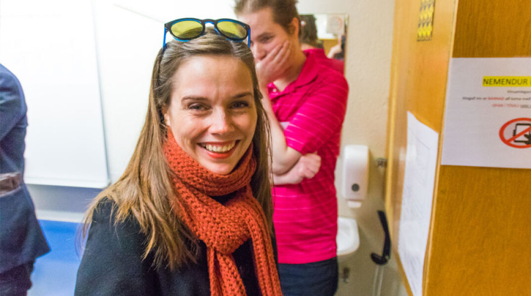 Κατρίν Γιακομπσντότιρ, πρωθυπουργός της Ισλανδίας