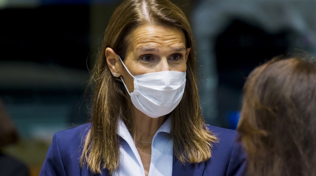 H υπουργός Εξωτερικών και πρώην Πρωθυπουργός του Βελγίου Σοφί Βιλμές