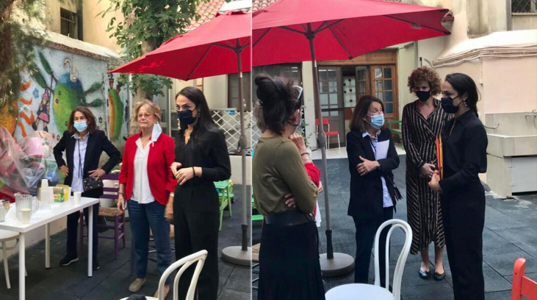 Δόμνα Μιχαηλίδου - Επίσκεψη στον φορέα «Ένα παιδί – ένας κόσμος»