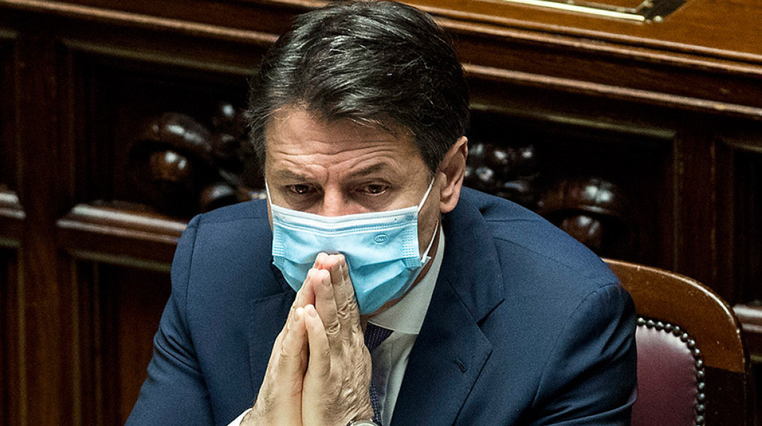 Ο Ιταλός πρωθυπουργός Τζουζέπε Κόντε