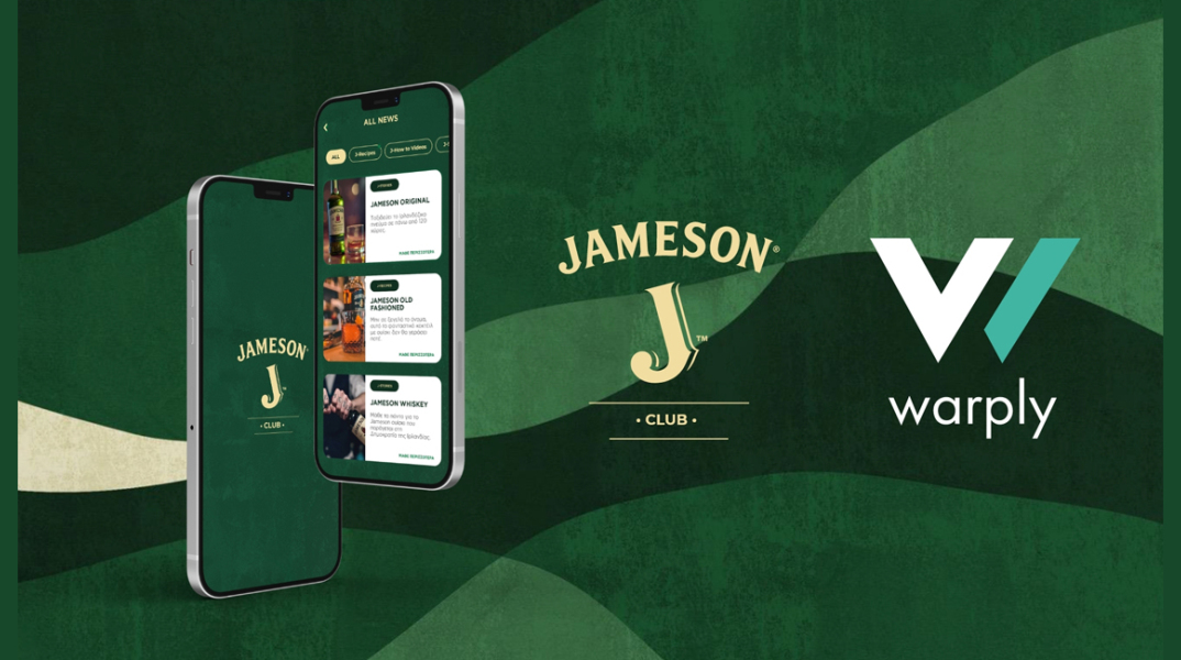Από τη Warply το πρόγραμμα επιβράβευσης Jameson J-Club