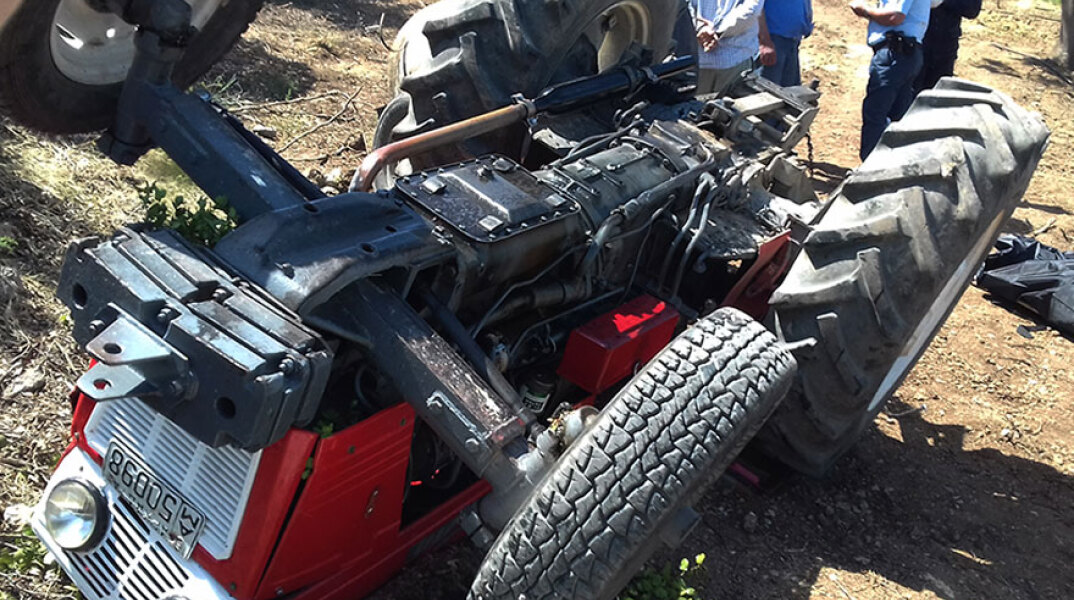 Δυστύχημα με τρακτέρ (ΦΩΤΟ ΑΡΧΕΙΟΥ)