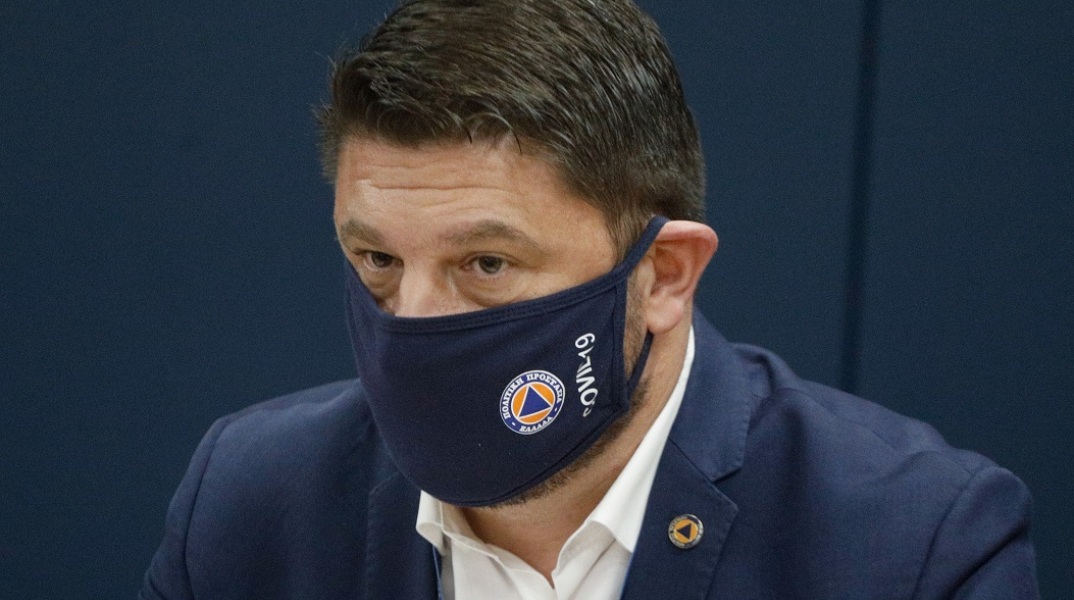 Ο υφυπουργός Πολιτικής Προστασίας και Διαχείρισης Κρίσεων, Νίκος Χαρδαλιάς