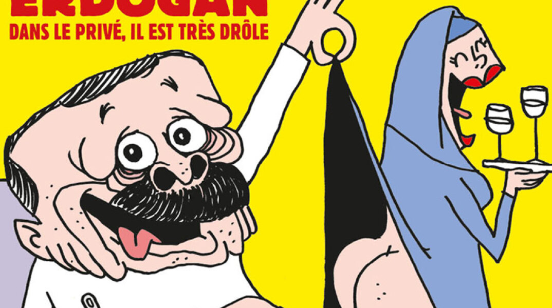 Με σατιρικό σκίτσο του Ερντογάν στο εξώφυλλο κυκλοφορεί το Charlie Hebdo