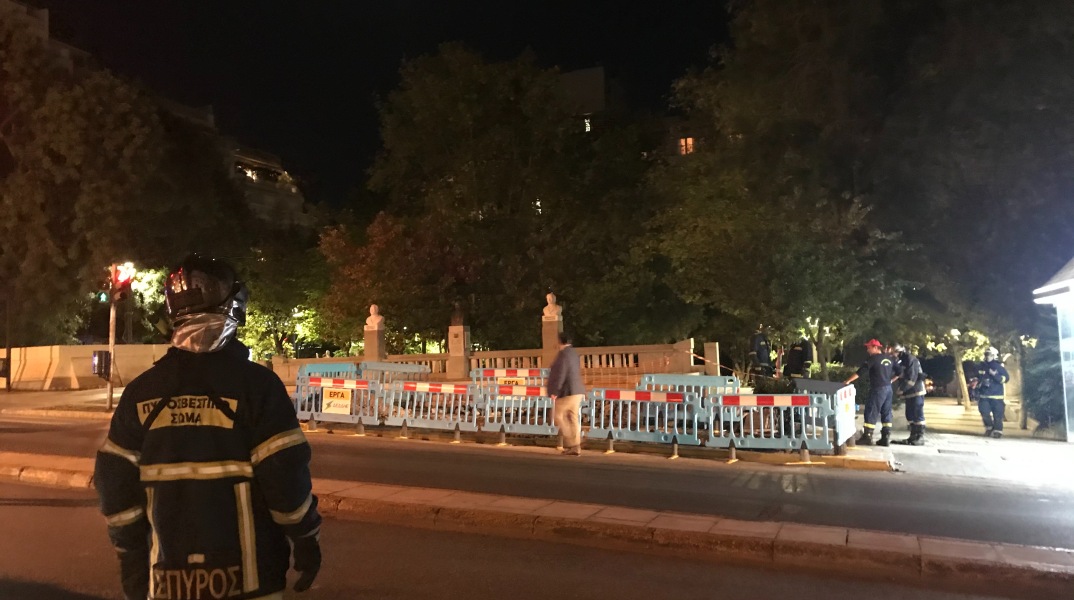 Έκρηξη στην πλατεία Κολωνακίου