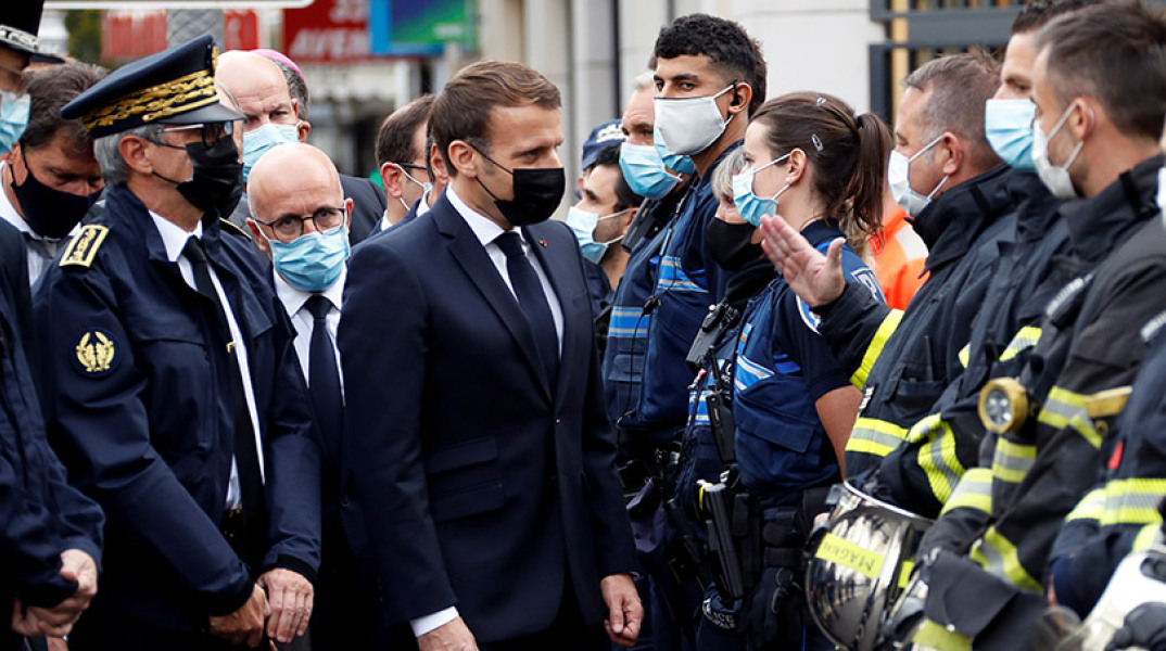 Εμανουέλ Μακρόν - Επίθεση στη Νίκαια της Γαλλίας