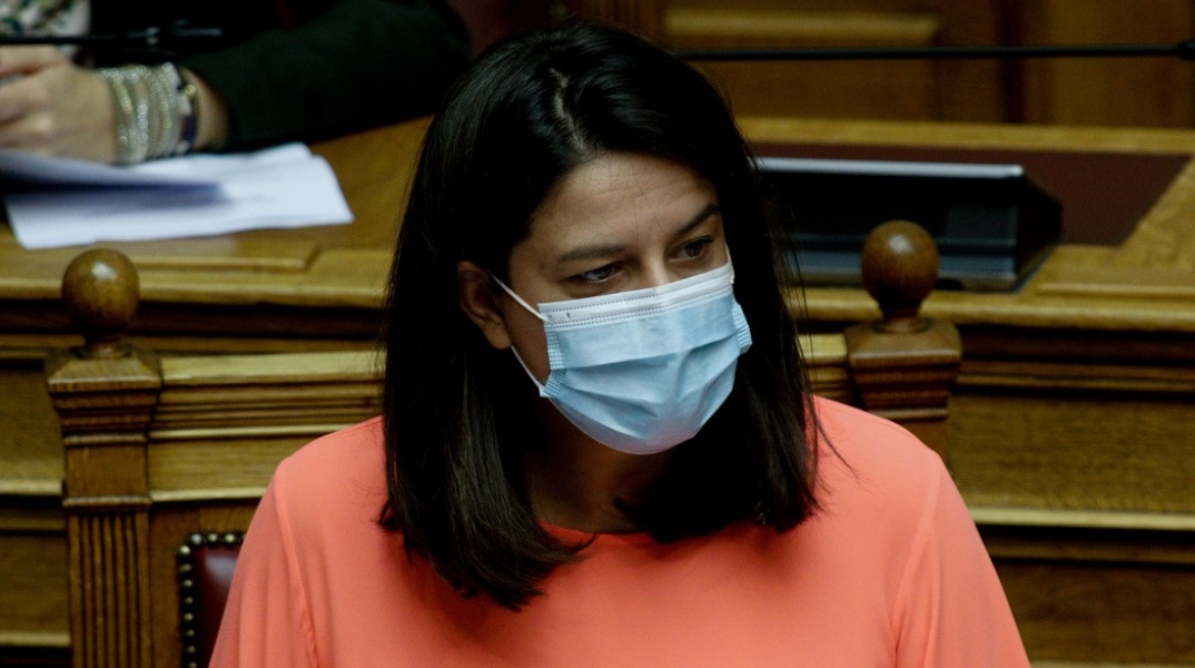 Η υπουργός Παιδείας, Νίκη Κεραμέως