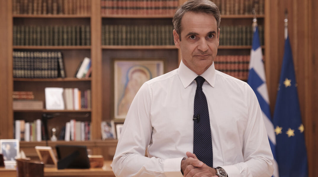Ο πρωθυπουργός Κυριάκος Μητσοτάκης 