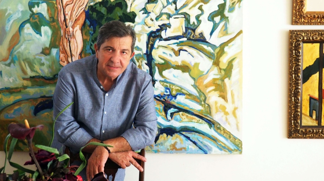 Ο ζωγράφος Γιώργος Παστάκας