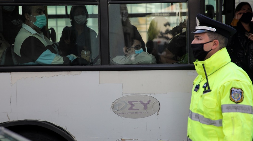 Έλεγχοι της ΕΛ.ΑΣ. για τα μέτρα κατά του κορωνοϊού