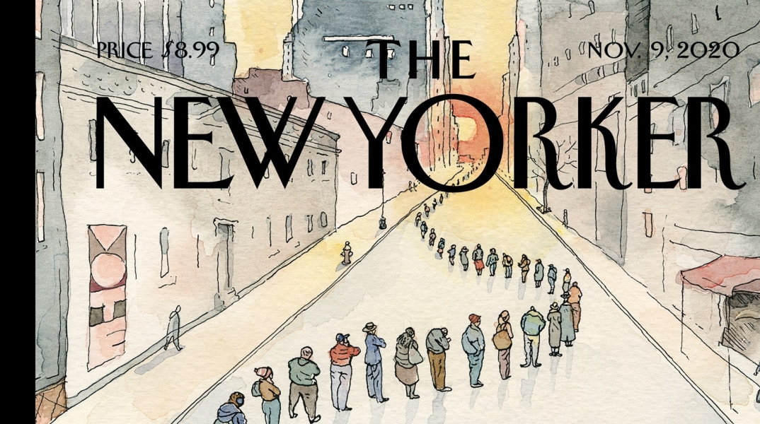 «America Line», το νέο εξώφυλλο του The New Yorker 