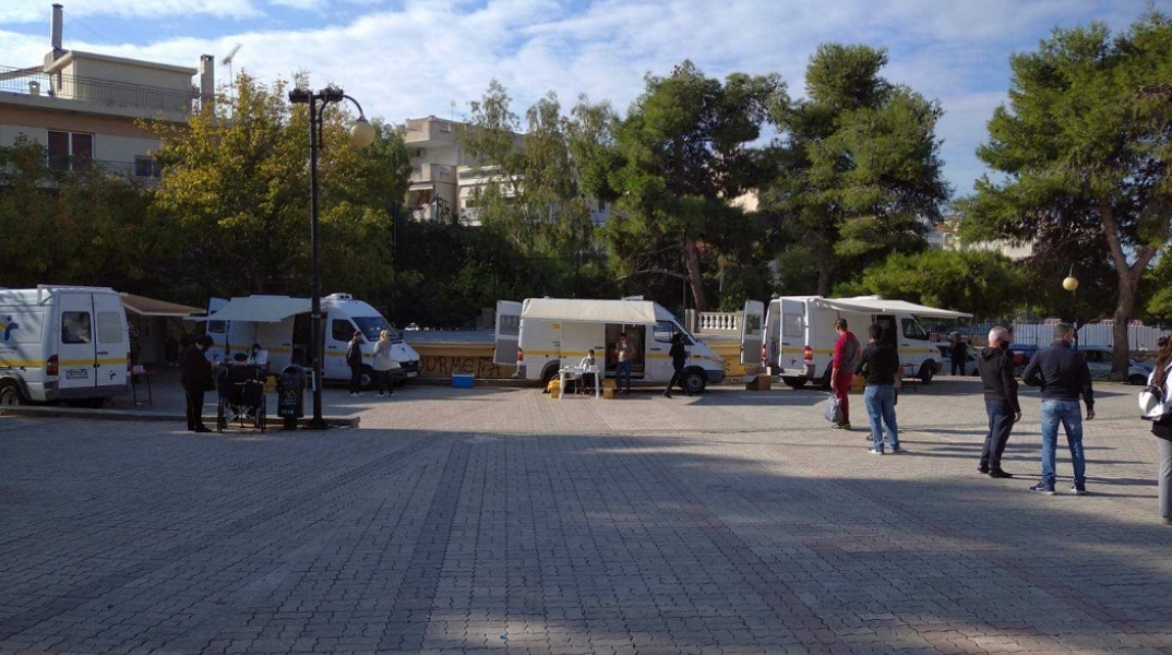 Δωρεάν rapid tests από τον ΕΟΔΥ στο Ελληνικό