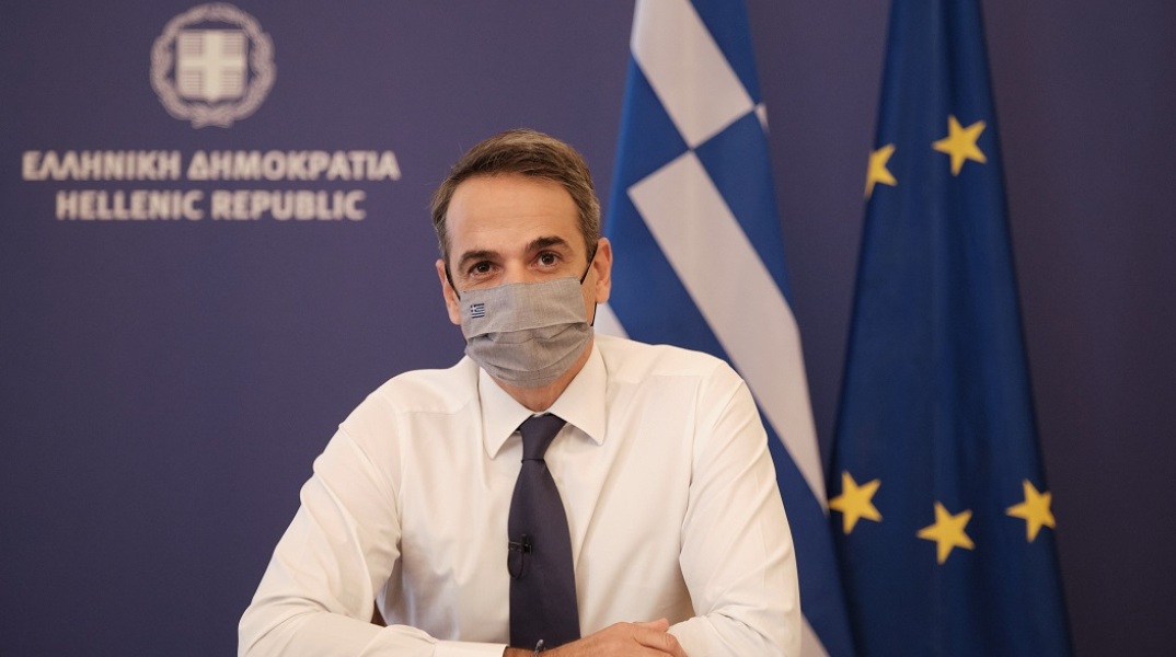 Ο πρωθυπουργός Κυριάκος Μητσοτάκης