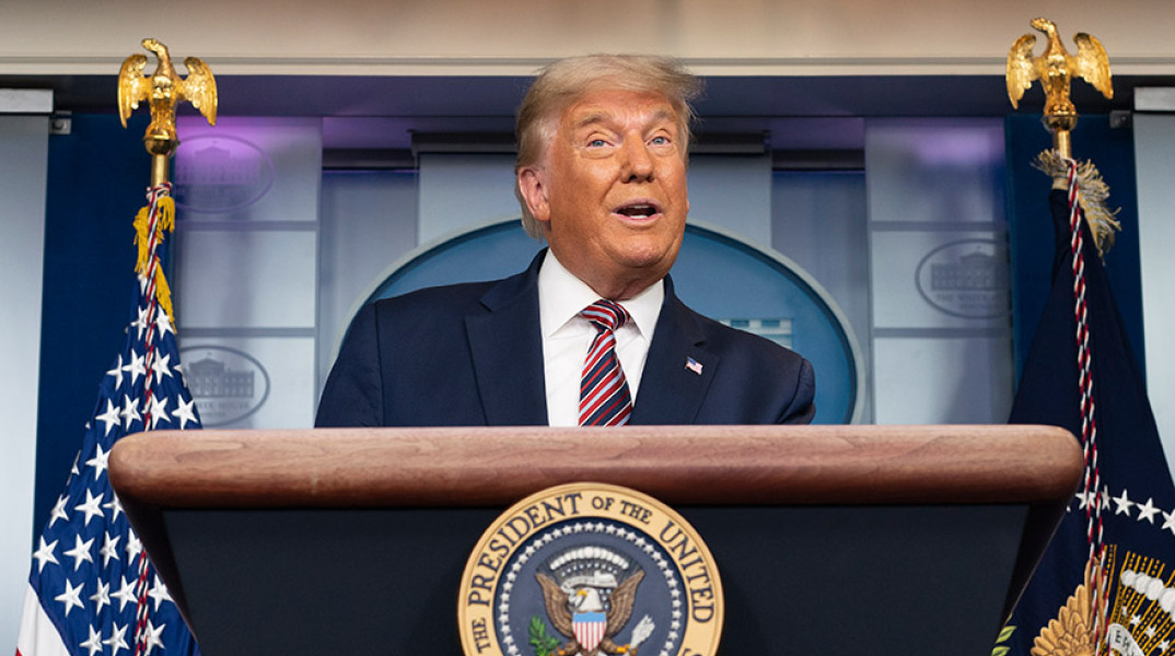 ΗΠΑ - ΕΚΛΟΓΕΣ 2020 - Ντόναλντ Τραμπ