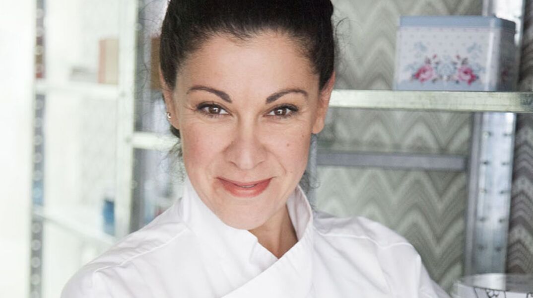 H pastry chef Εβίτα Παπαχαραλάμπους