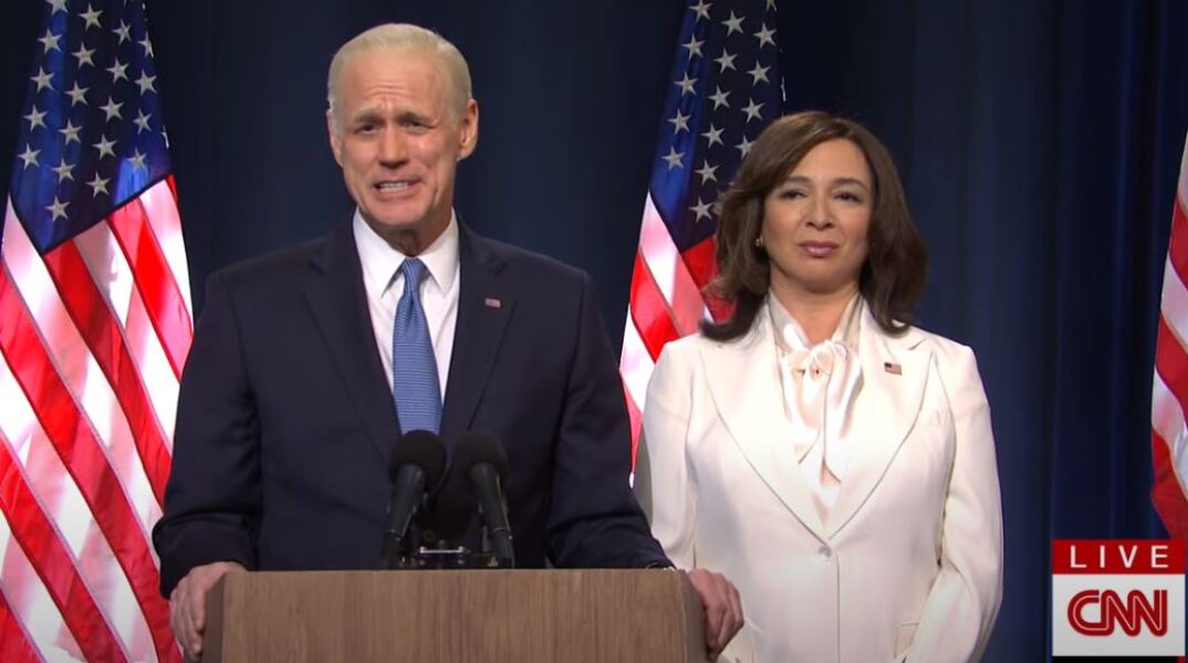 Ο Τζιμ Κάρεϊ ως Τζο Μπάιντεν σε σατιρικό σκετς