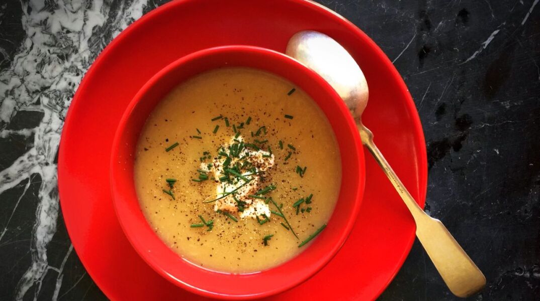 Η φημισμένη σούπα "Vichyssoise" ή "Potage Parmentier"