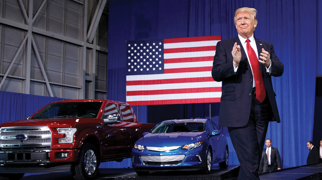 Ντόναλντ Τραμπ - Αμερικανική αυτοκινητοβιομηχανία