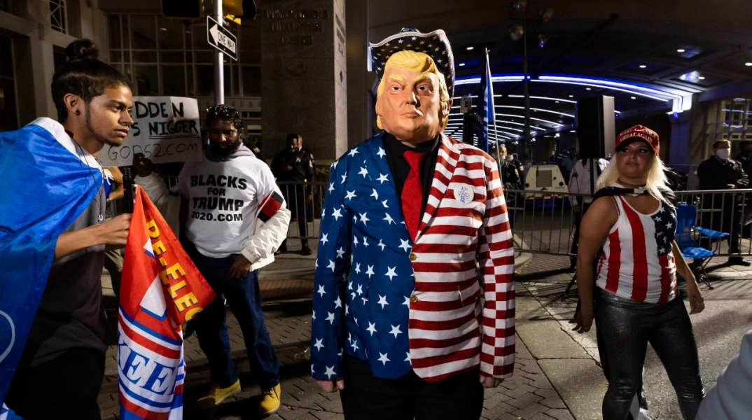 Υποστηρικτές του Τραμπ για τις αμερικανικές προεδρικές εκλογές του 2020