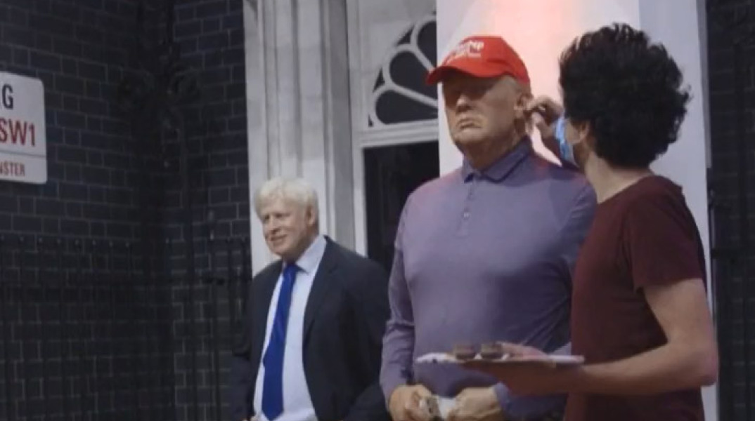 Το makeover του Τραμπ από το Μαντάμ Τισό