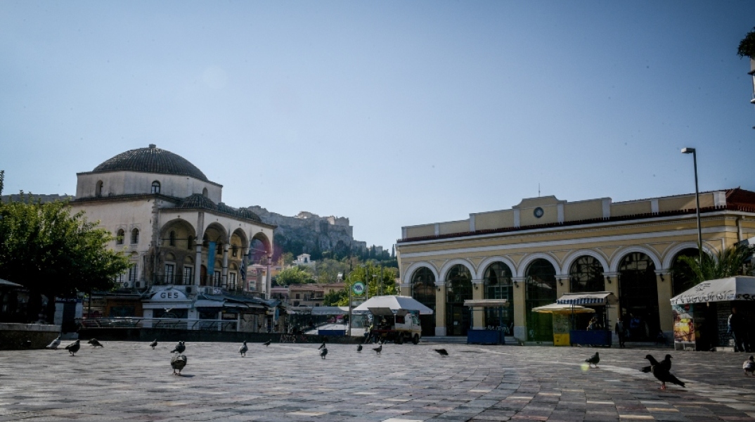 2ο ΠΑΝΕΛΛΑΔΙΚΟ LOCKDOWN COVID-19 / ΣΤΙΓΜΙΟΤΥΠΑ ΣΤΟ ΚΕΝΤΡΟ ΤΗΣ ΑΘΗΝΑΣ