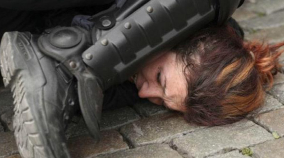 «Παρατηρητήριο»: Η fake φωτογραφία που ανέβασε το ΠΑΜΕ / Φωτογραφία: twitter-pame