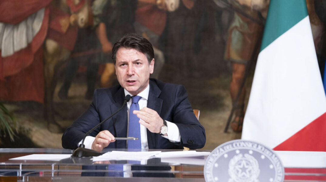 Ο πρωθυπουργός της Ιταλίας Τζουζέπε Κόντε