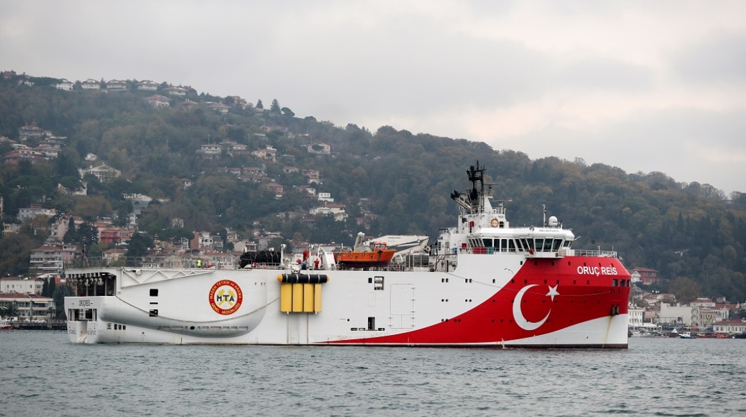 Το τουρκικό ερευνητικό πλοίο Oruc Reis