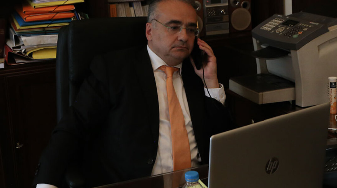 Δημήτρης Βερβεσός, πρόεδρος του Δικηγορικού Συλλόγου Αθηνών
